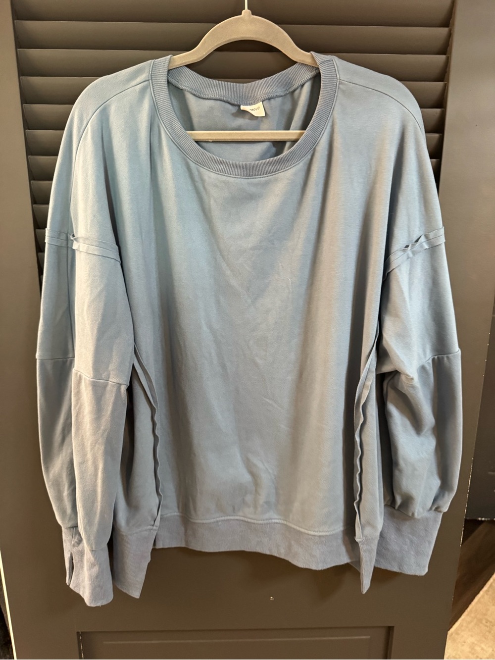 Light Blue Crewneck Sweatshirt